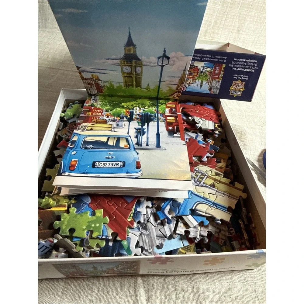 Master Pieces Travel‎ Diary London by Hiro Tanakawa 550 Piece Jigsaw Puzzle